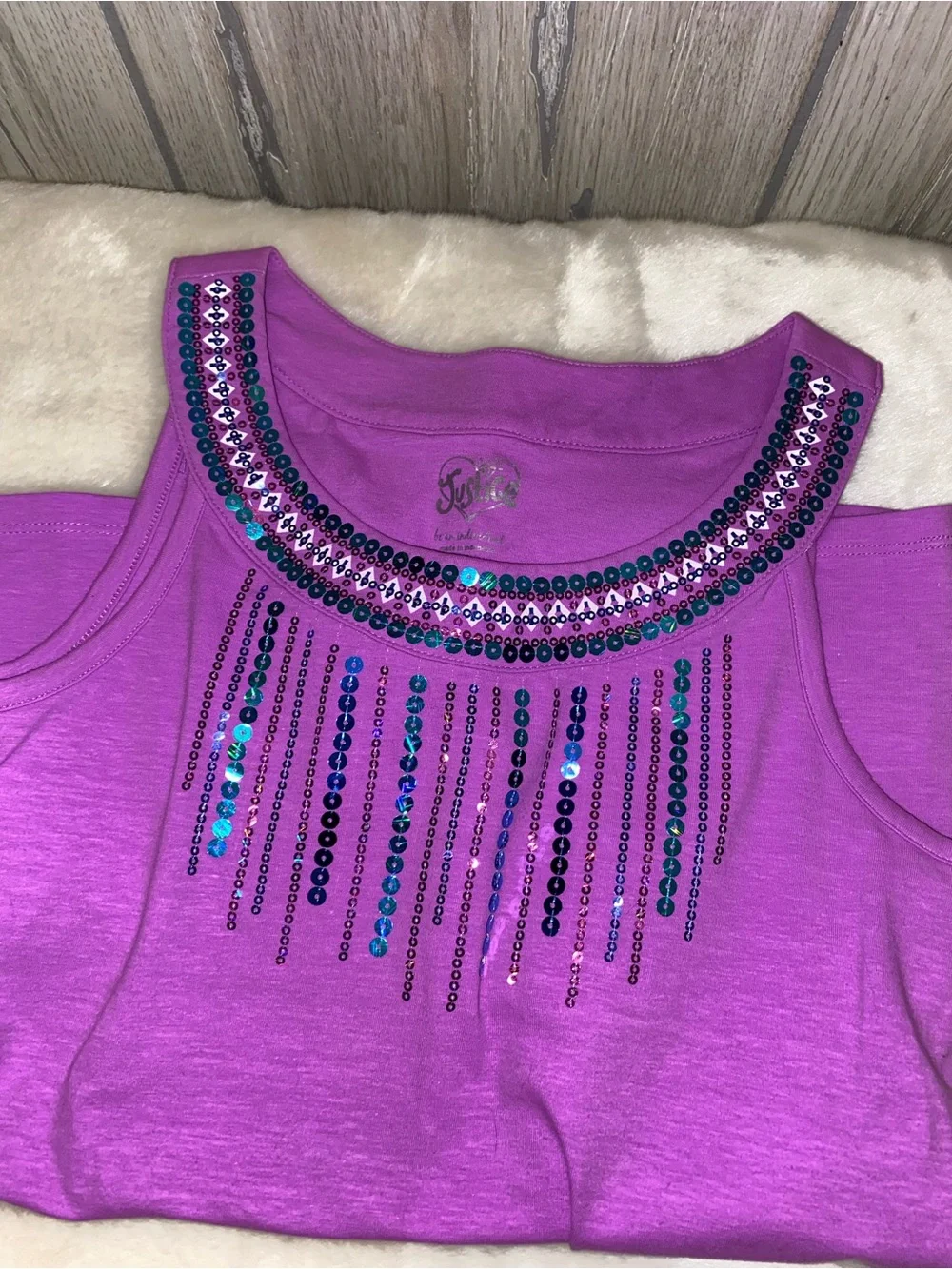 Justice Girls Size 12 Top